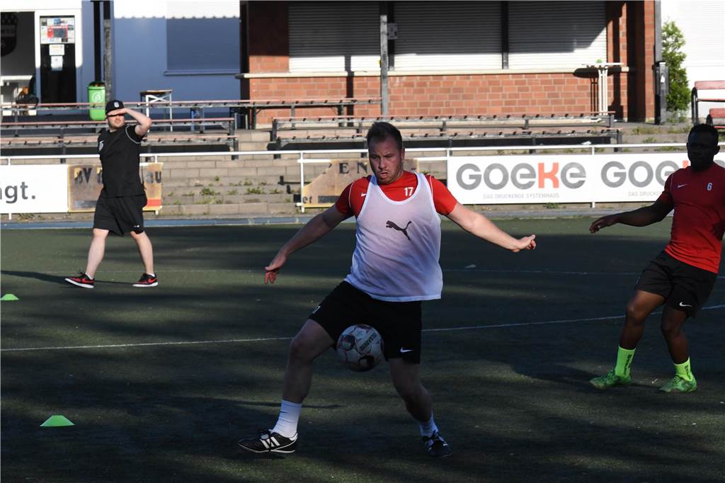 Der BV Brambauer hat die erste Trainingseinheit in der Vorbereitung hinter sich.
