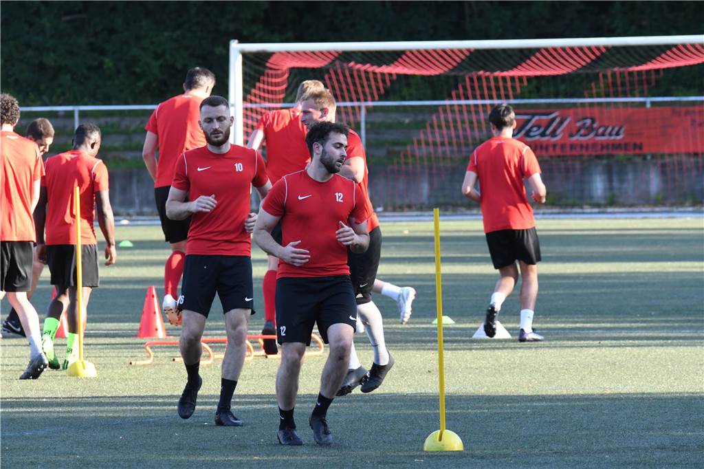 Der BV Brambauer hat die erste Trainingseinheit in der Vorbereitung hinter sich.