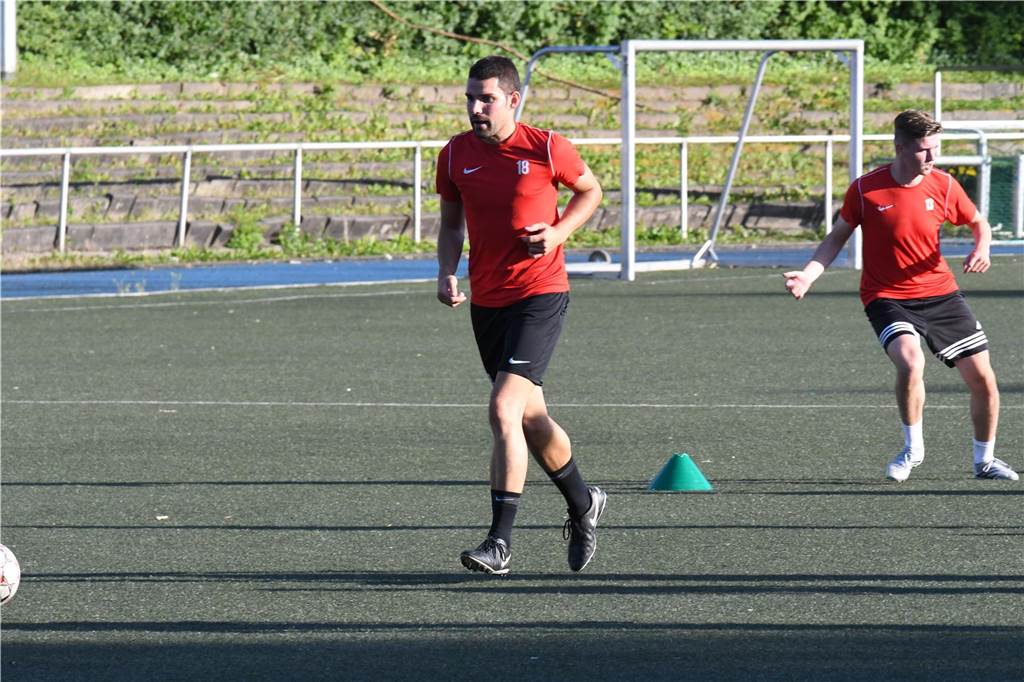 Der BV Brambauer hat die erste Trainingseinheit in der Vorbereitung hinter sich.