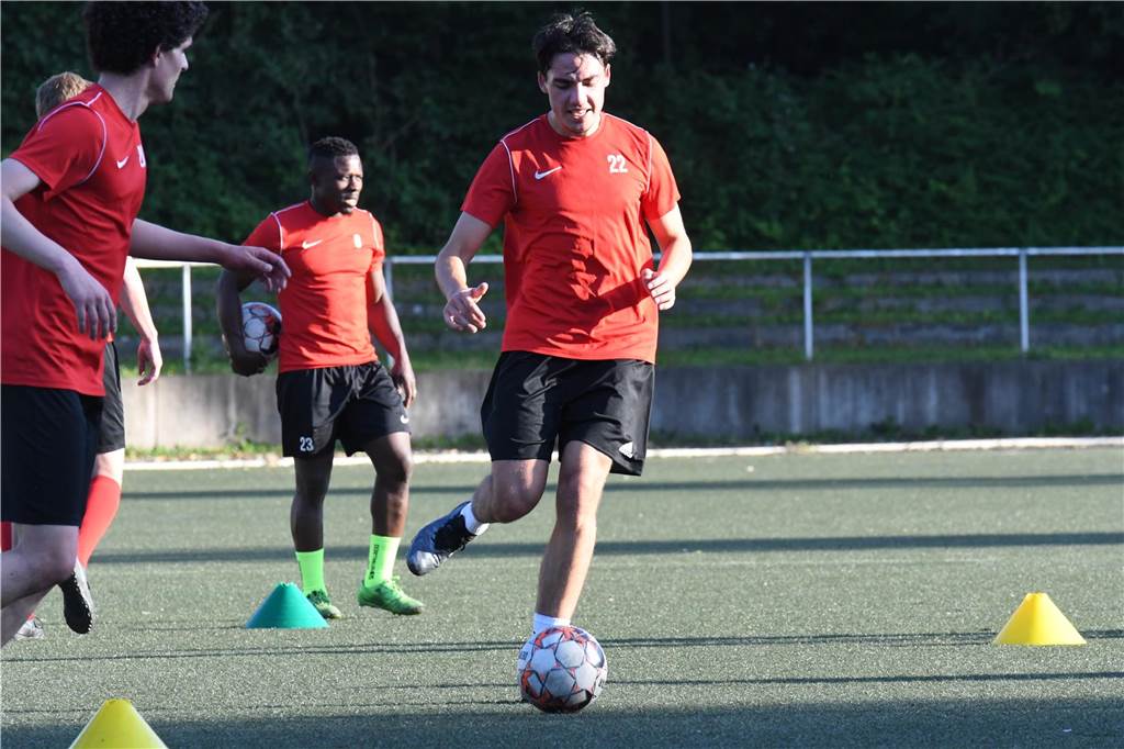 Der BV Brambauer hat die erste Trainingseinheit in der Vorbereitung hinter sich.