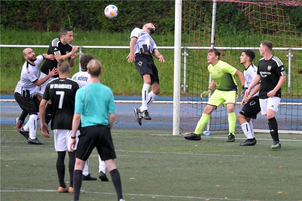 Der BV Brambauer trennte sich 2:2 vom VfL Hörde