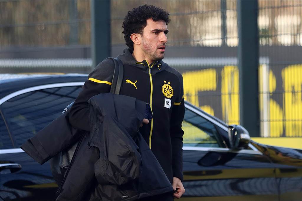 BVB-Kader fürs Topspiel gegen Leipzig: Brunner-Premiere, zwei Rückkehrer, weiterer Ausfall Der BVB auf dem Weg ins Teamhotel.