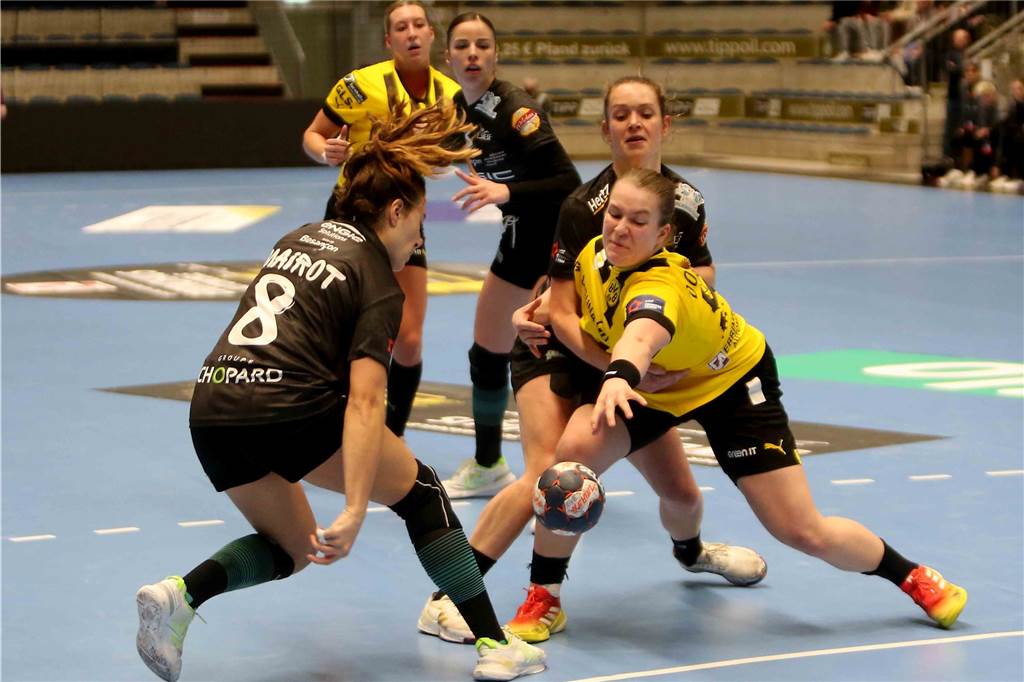 Der BVB gewann gegen Besancon mit 31:21.