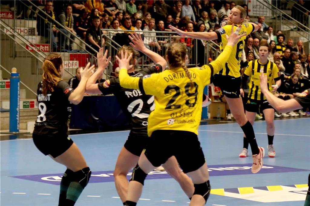 Der BVB gewann gegen Besancon mit 31:21.