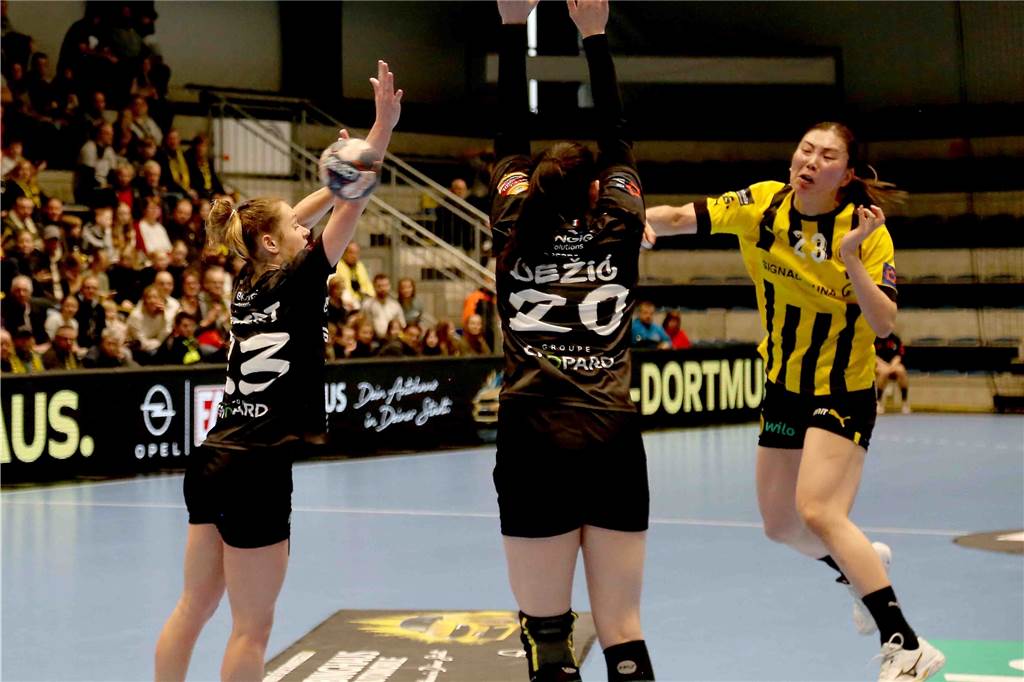 Der BVB gewann gegen Besancon mit 31:21.