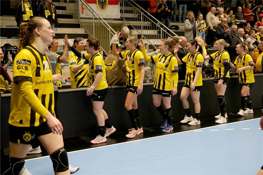 Der BVB gewann gegen Besancon mit 31:21.