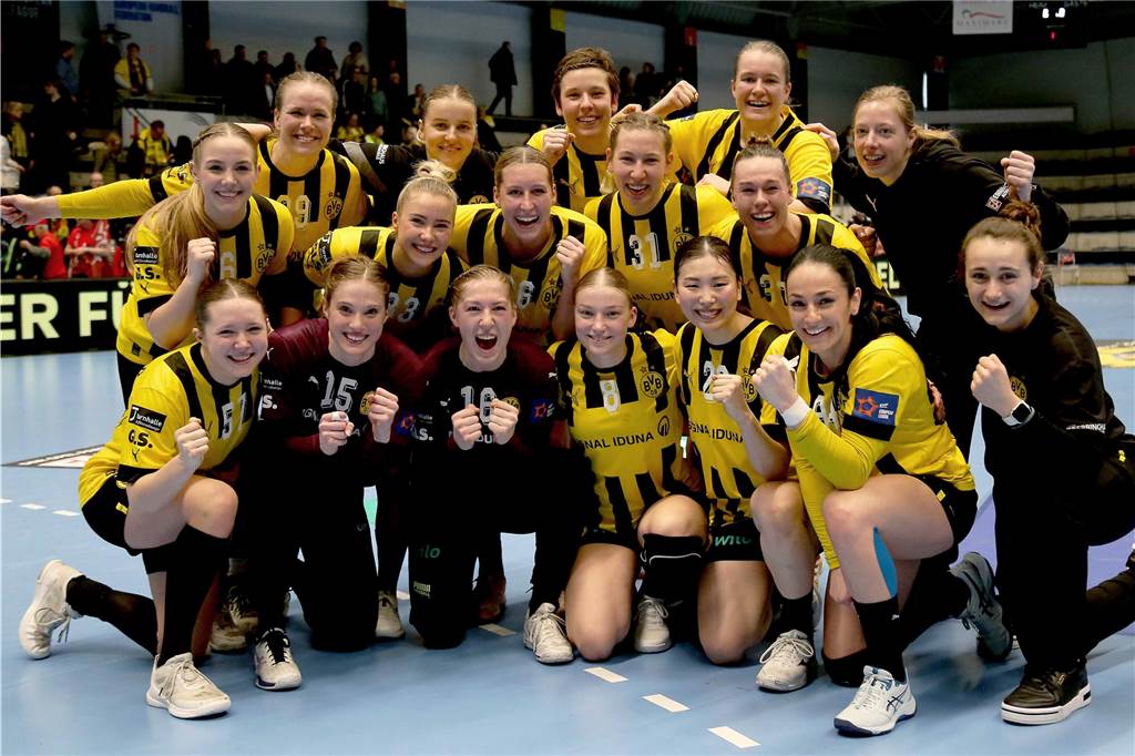 Der BVB gewann gegen Besancon mit 31:21.
