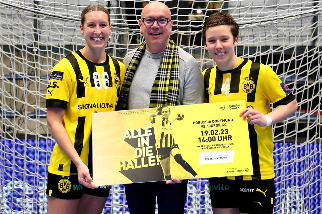 Der BVB gewann gegen Besancon mit 31:21.