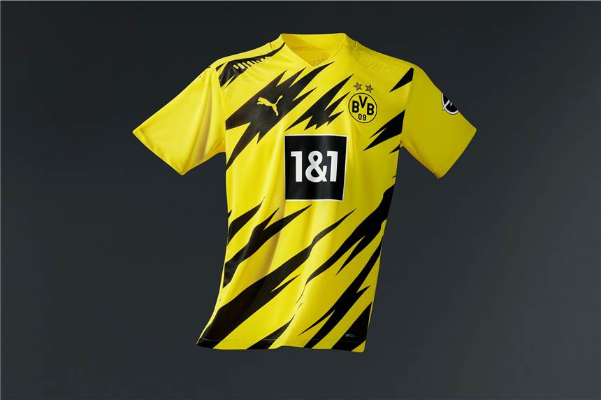 Fan-Reaktionen zum neuen BVB-Heimtrikot: „Traurig, aber wahr“ Der BVB hat am Mittwoch sein neues Heimtrikot mit dem neuen Hauptsponsor für die nächste Saison vorgestellt. Auf gelbem Trikot ist der Anbieter von Breitband- und Mobilfunkprodukten 1&1 mit schwarzem Logo aufgedruckt.