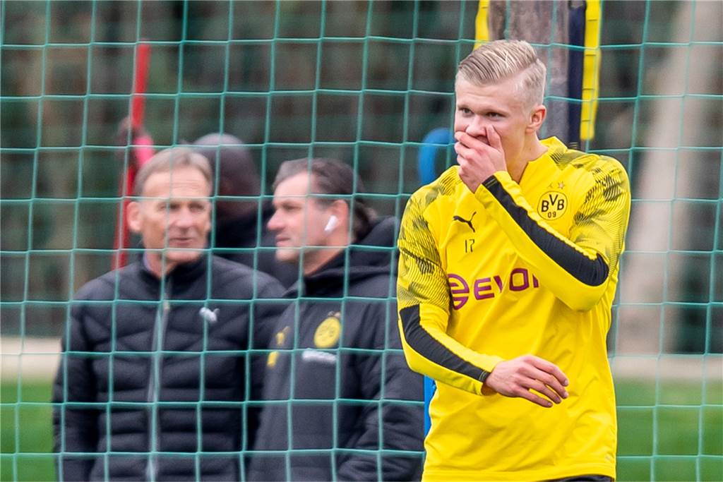 BVB startet angriffslustig: Favre geht mit klarer Marschroute in die Rückrunde Der BVB setzt große Hoffnungen in Neuzugang Erling Haaland.