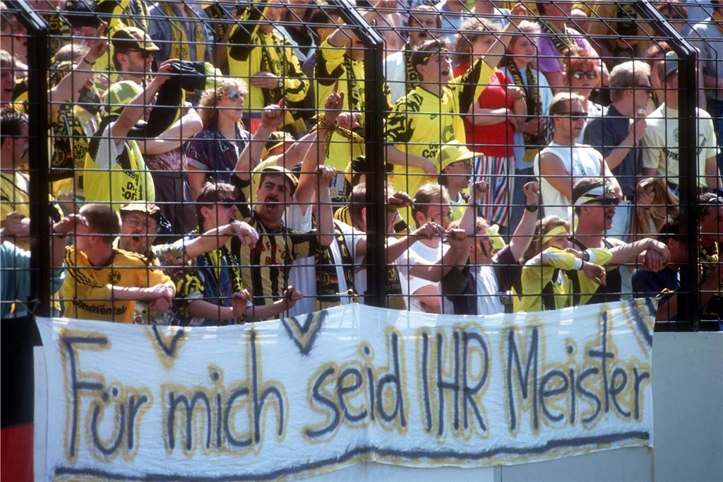 Der BVB verpasste die Deutsche Meisterschaft 1992 hauchdünn.