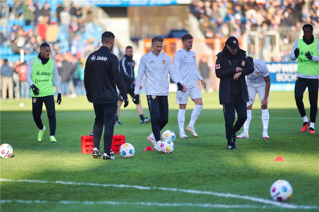 Der Castrop-Rauxeler Profi Chris Führich bereitete sich intensiv auf das Duell seines VfB Stuttgart beim VfL Bochum vor.