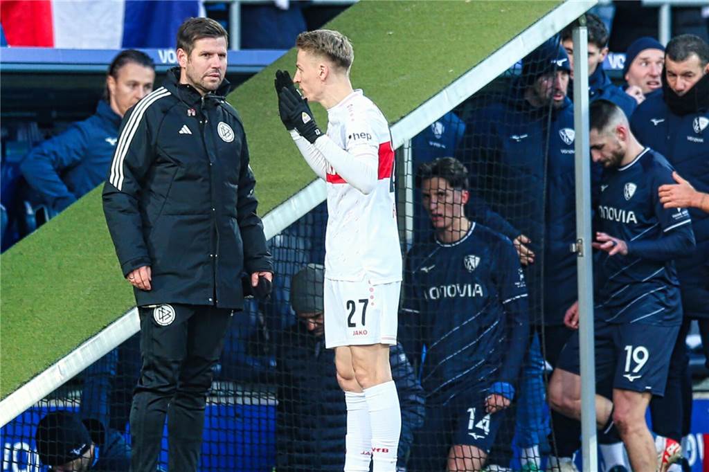 Der Castrop-Rauxeler Profi Chris Führich war rund 10,5 Kilometer unterwegs im Duell seines VfB Stuttgart beim VfL Bochum. Dieses ging mit 0:1 verloren.