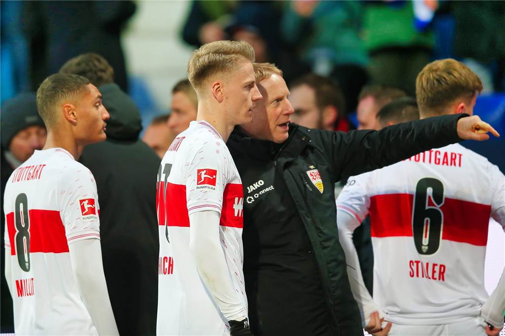 Der Castrop-Rauxeler Profi Chris Führich war rund 10,5 Kilometer unterwegs im Duell seines VfB Stuttgart beim VfL Bochum. Dieses ging mit 0:1 verloren.