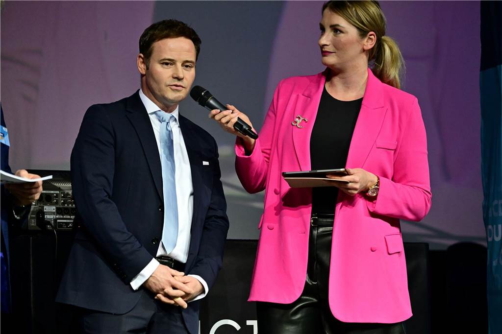 Der CDU-Stadtverbandsvorsitzende Lars Ehm aus Oer-Erkenschwick im Gespräch