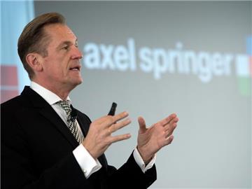 Der Chef des Medienkonzerns Axel Springer, Mathias Döpfner. Foto: Soeren Stache/Archivbild