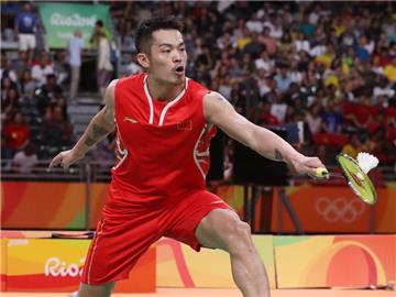 Der Chinese Lin Dan steht bei der Badminton-WM in Schottland im Halbfinale. Foto: Esteban Biba