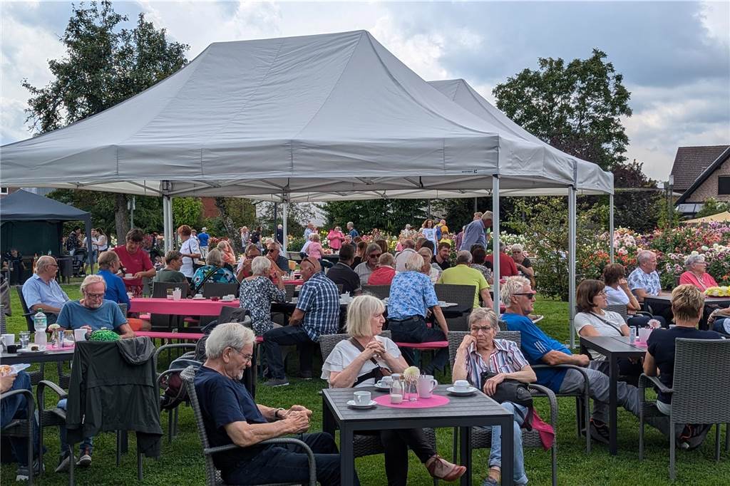 Wochenende der Dahlie im Legdener Dahliengarten