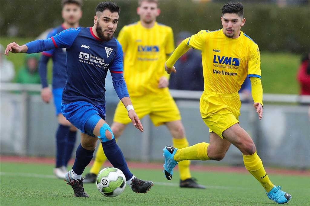 Werner SC verkündet überraschenden Abgang eines Stammspielers Der defensive Mittelfeldspieler Jawad Foroghi (l.) verlässt den Werner SC.