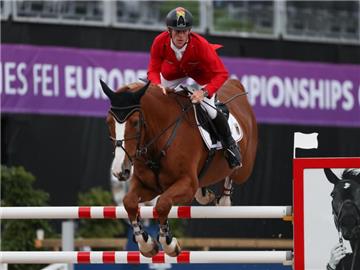 Der deutsche Springreiter Marcus Ehning vergab in Göteborg die Chance auf Edelmetall und landete auf Rang sechs. Foto: Friso Gentsch
