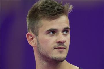 Der deutsche Trampolinturner Kyrylo Sonn. Foto: Bernd Thissen