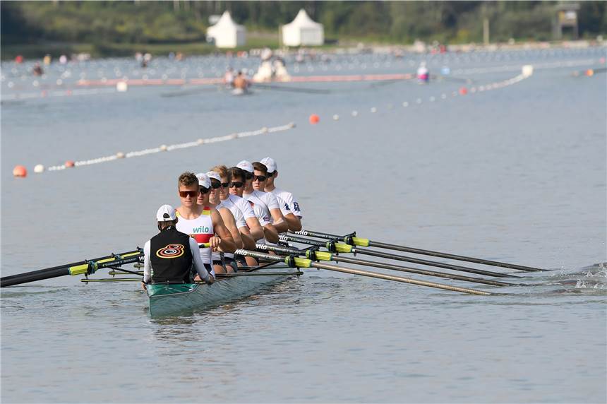 Dorstener Trio will WM-Medaillen Der Deutschland-Achter um den Dorstener Christopher Reinhardt will bei der Weltmeisterschaft in Österreich seinen Titel verteidigen.