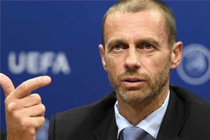 DFB unterstützt Wiederwahl von UEFA-Präsident Ceferin Der DFB unterstützt den UEFA-Präsidenten Aleksander Ceferin. Foto: Laurent Gillieron/KEYSTONE