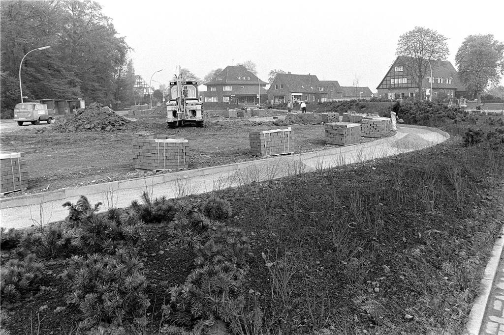 Der Dorfplatz in Cappenberg.