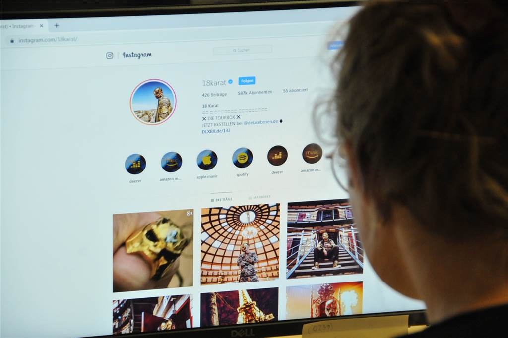 Diese Instagram-Profile aus Dortmund sollten Sie kennen Das Instagram-Profil von 18 Karat.