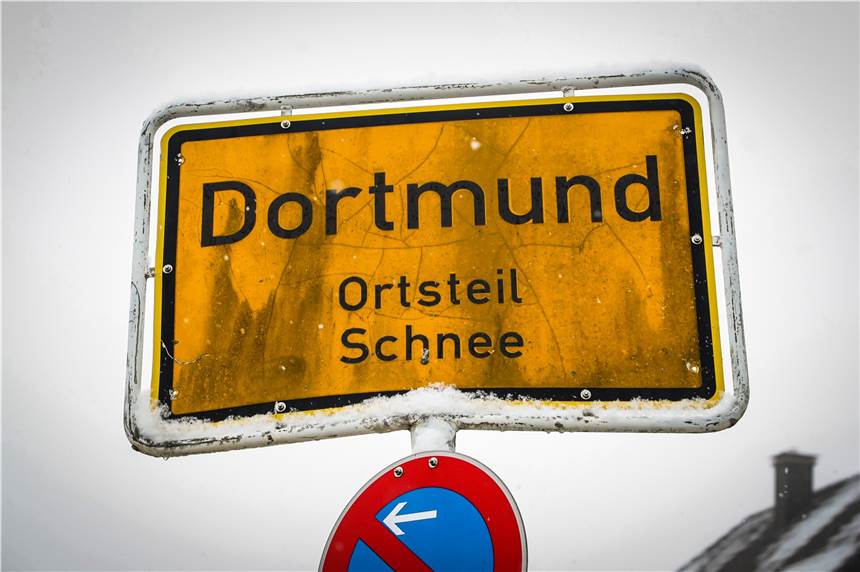 Diese Auswirkungen hat der Schneefall auf Dortmund Der Dortmunder Ortsteil Schnee am bisher schneereichsten Tag des Winters.