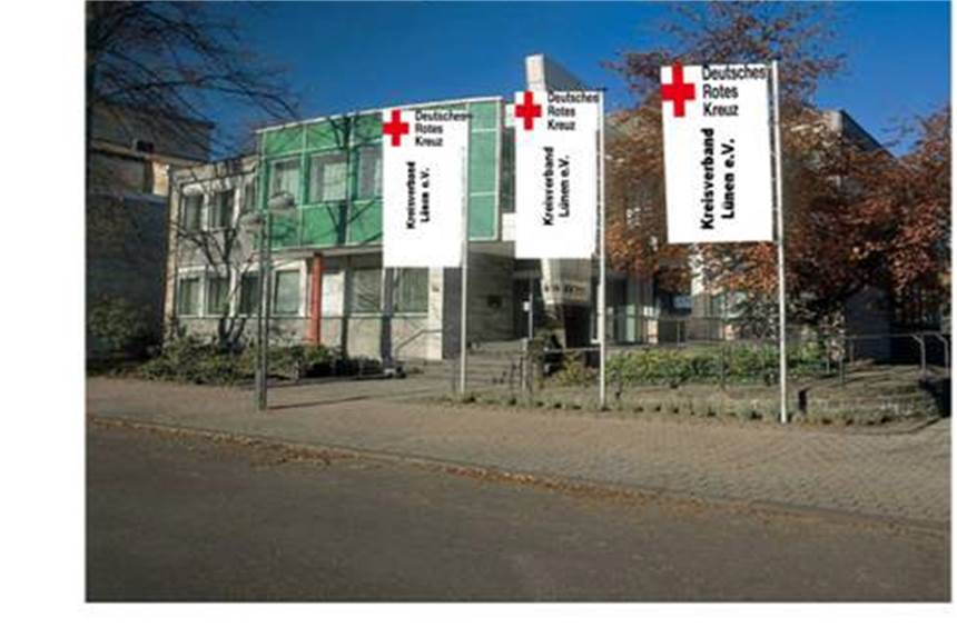 Besorgte Anrufe: DRK Lünen warnt vor Spendenwerbern an der Haustür Der DRK-Kreisverband Lünen (Archivbild) hat seinen Sitz am Spormecker Platz. Er führt keine Haustürwerbung durch.
