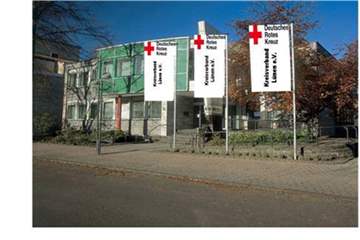 Der DRK-Kreisverband Lünen (Archivbild) hat seinen Sitz am Spormecker Platz. Er führt keine Haustürwerbung durch.