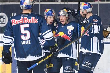 Der EHC Red Bull München besiegte die Fischtown Pinguins mit 5:2. Foto: Tobias Hase