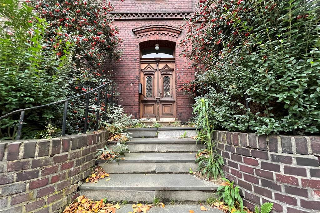 Der Eingang zur Villa.