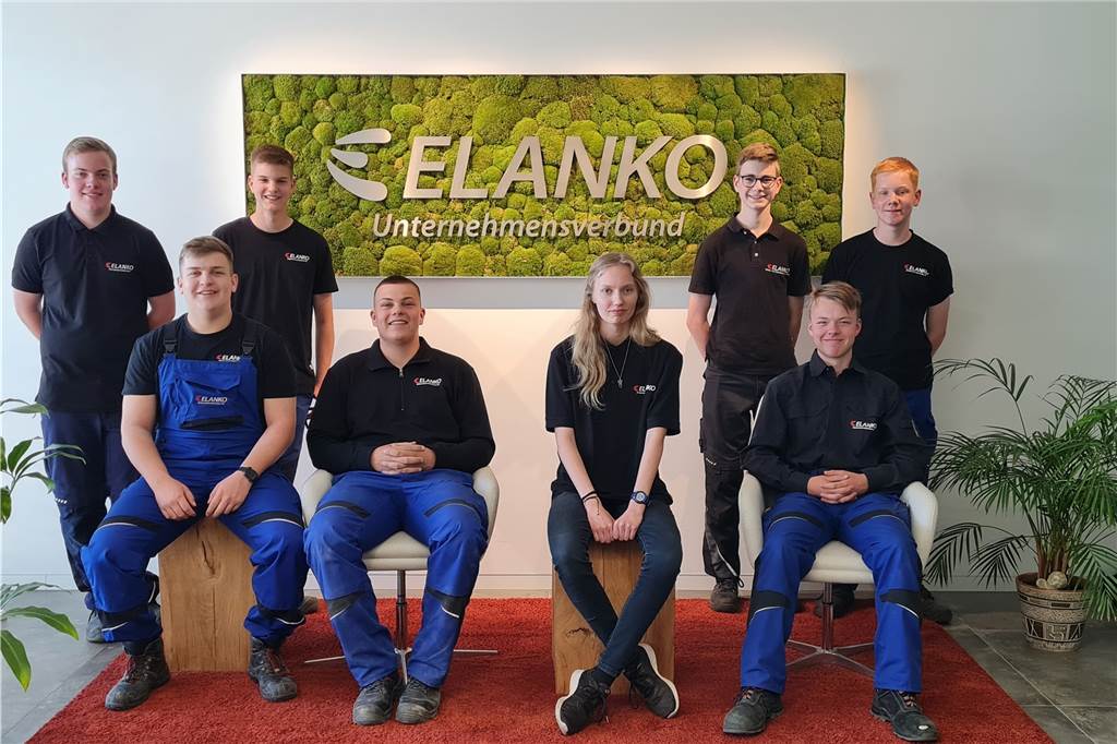 Die neuen ELANKO-Azubis