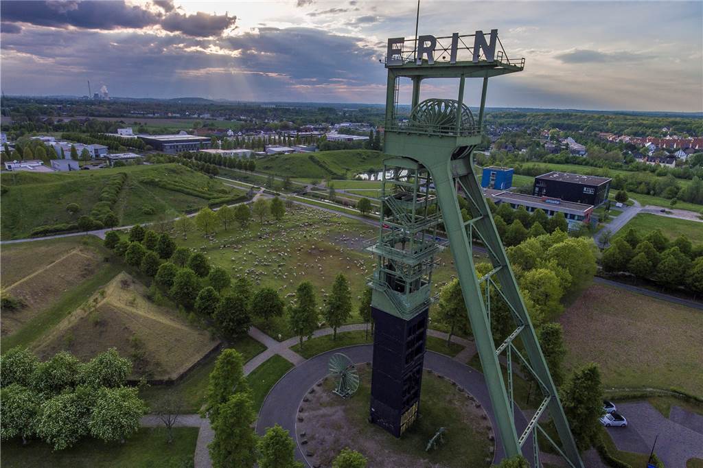 Wie Thomas Mulvany, ein Trendsetter des 19. Jahrhunderts, Castrop-Rauxel prägte Der Erinpark wurde nach irischem Landschaftsvorbild gestaltet.