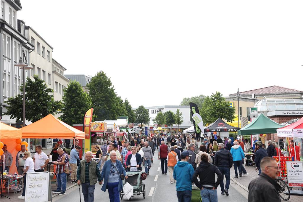 Der Familiensonntag bildet traditionell den Abschluss des Stadtfestes.