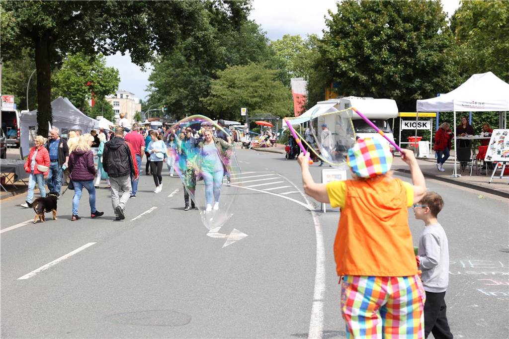 Der Familiensonntag bildet traditionell den Abschluss des Stadtfestes.