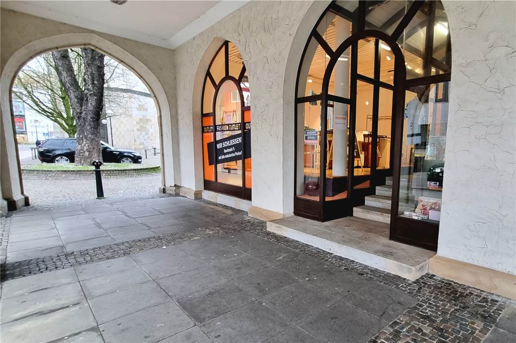 Fashion Outlet schließt – und beendet Schlussverkauf an zwei Tagen Der Eingang zum Fashion Outlet in der Dortmunder City