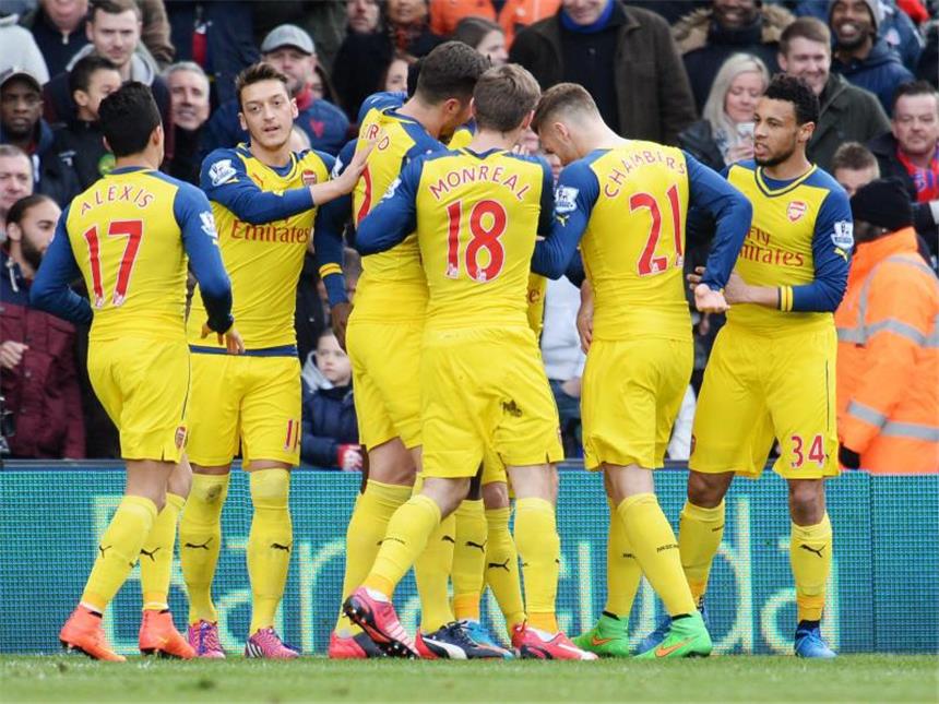 Arsenal auf CL-Kurs - Chelsea nur Remis gegen Burnley Der FC Arsenal klettert vorübergehend auf den dritten Rang. Foto: Andy Rain