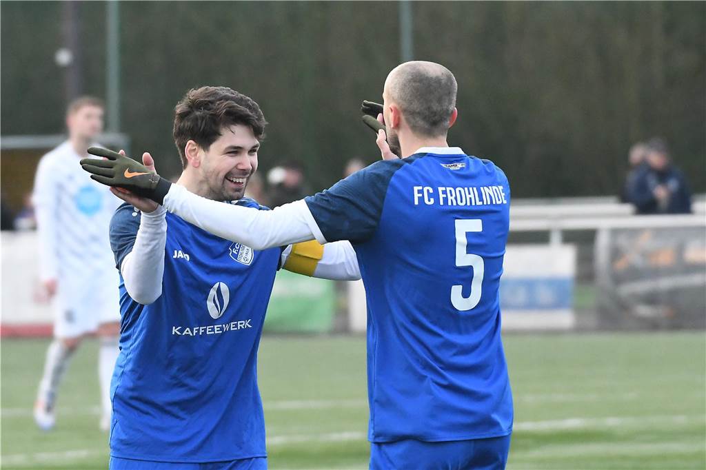 Der FC Frohlinde gewann gegen den ETuS Haltern (3:1) auch das vierte Spiel der Rückrundenvorbereitung. Erstmals kassierte die Truppe von Trainer Sven Berger dabei ein Gegentor.