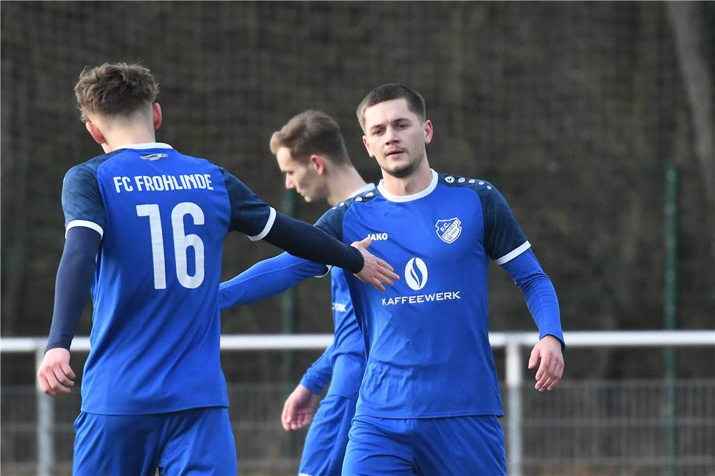 Der FC Frohlinde gewann gegen den ETuS Haltern (3:1) auch das vierte Spiel der Rückrundenvorbereitung. Erstmals kassierte die Truppe von Trainer Sven Berger dabei ein Gegentor.