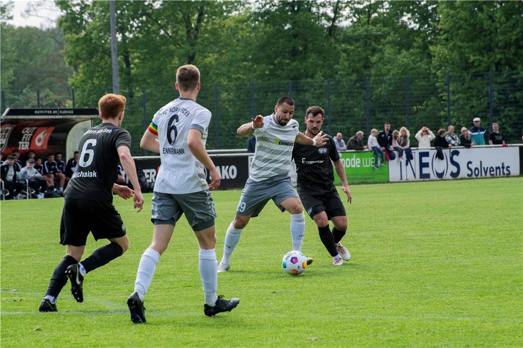 Der FC Nordkirchen entschied das Kellerduell gegen den TuS Haltern für sich.