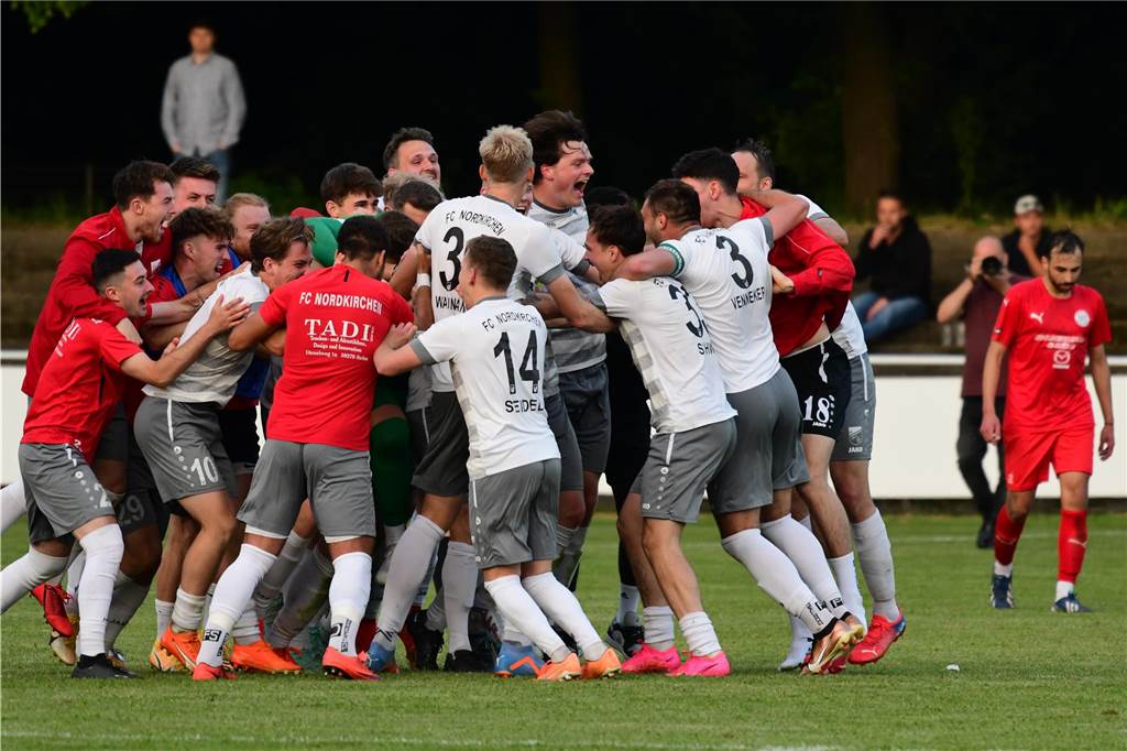 Relegationsspiele in Westfalen in der Übersicht: Paarungen, Termine und Wege zum Aufstieg Der FC Nordkirchen hat gegen den Hombrucher SV den Westfalenliga-Aufstieg klar gemacht.