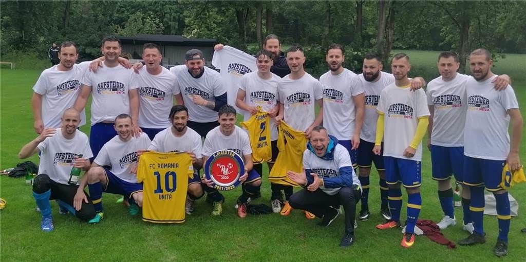 „Das ist peinlich“: FC Romanias Aufstiegscoach tadelt nach Abbruch den SV Afferde - der wehrt sich Der FC Romania Unita ist aufgestiegen. Doch es bleibt ein fader Beigeschmack.