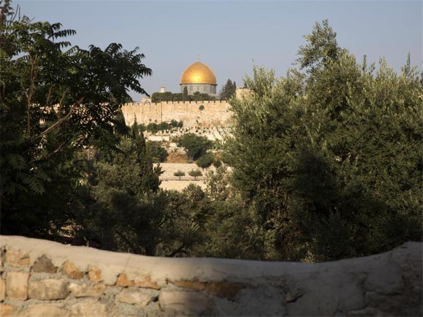Schwere Zusammenstöße auf dem Tempelberg trotz Einigung Der Felsendom auf dem Tempelberg im südöstlichen Teil der Altstadt Jerusalems. Foto: Ariel Schalit