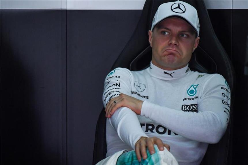 Bottas sucht Balance - Wolff: „Wird harte Phase überwinden“ Der Finne Valtteri Bottas fühlt sich derzeit im Mercedes nicht wohl. Foto: Adib Hasri