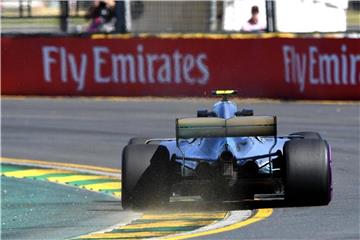 Der Finne Valtteri Bottas raste bei der Qualifikation in eine Streckenbegrenzung. Foto: Joe Castro/AAP