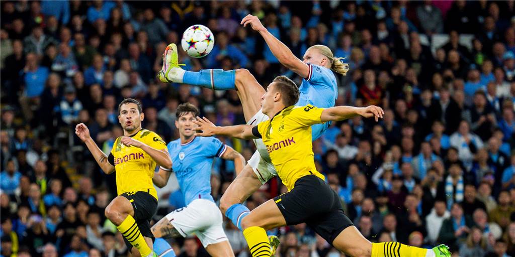 Der BVB wächst über sich hinaus – doch Haaland macht den Unterschied Erling Haaland trifft gegen den BVB zum 2:1.