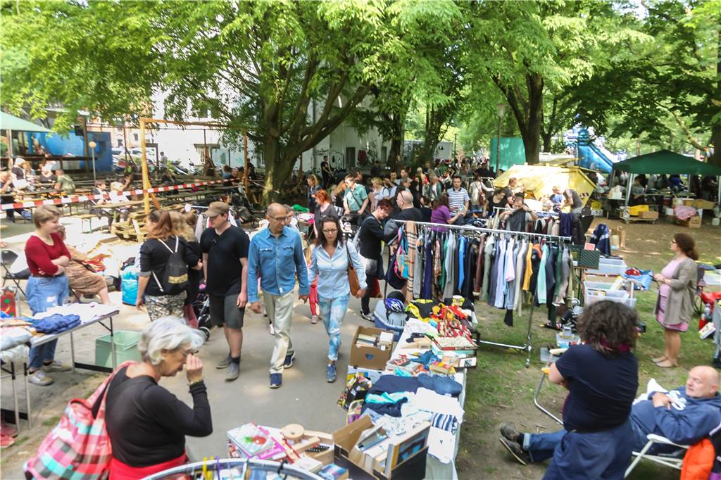 Flohmarkt-Saison startet: Alle Trödelmärkte in Dortmund 2022 Der Flohmarkt im Westpark.